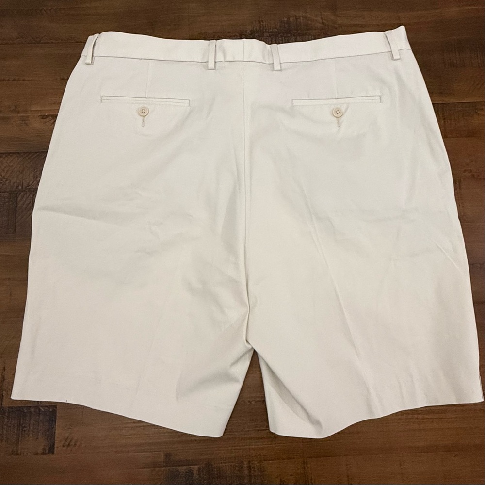 Daniel Cremieux Shorts Mens 40 Tan Signature Collection Performance Chino NWT - Picture 3 of 4